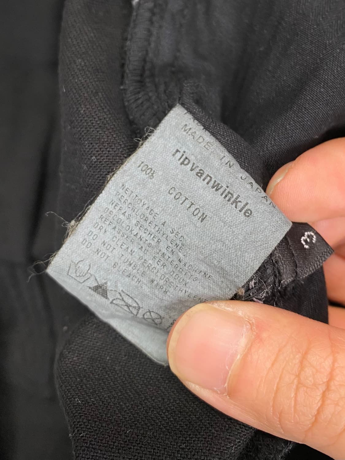 립 반 윙클 워시드 코튼 하이 넥 자켓 상품이미지9