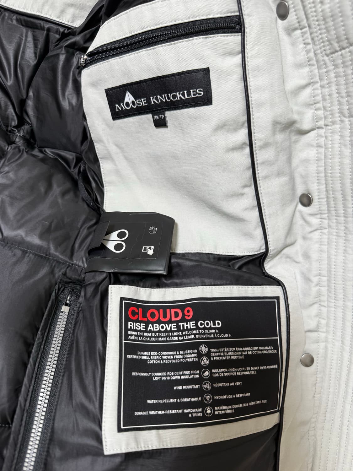 무스너클 클라우드 아스토리아 스톤퍼 패딩 상품이미지5