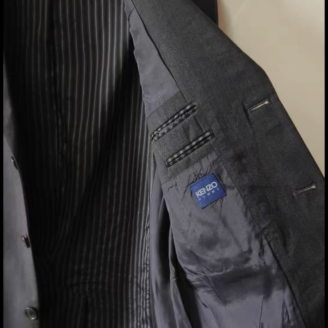 KENZO 켄조 울 테일러 블레이저 자켓 상품이미지4