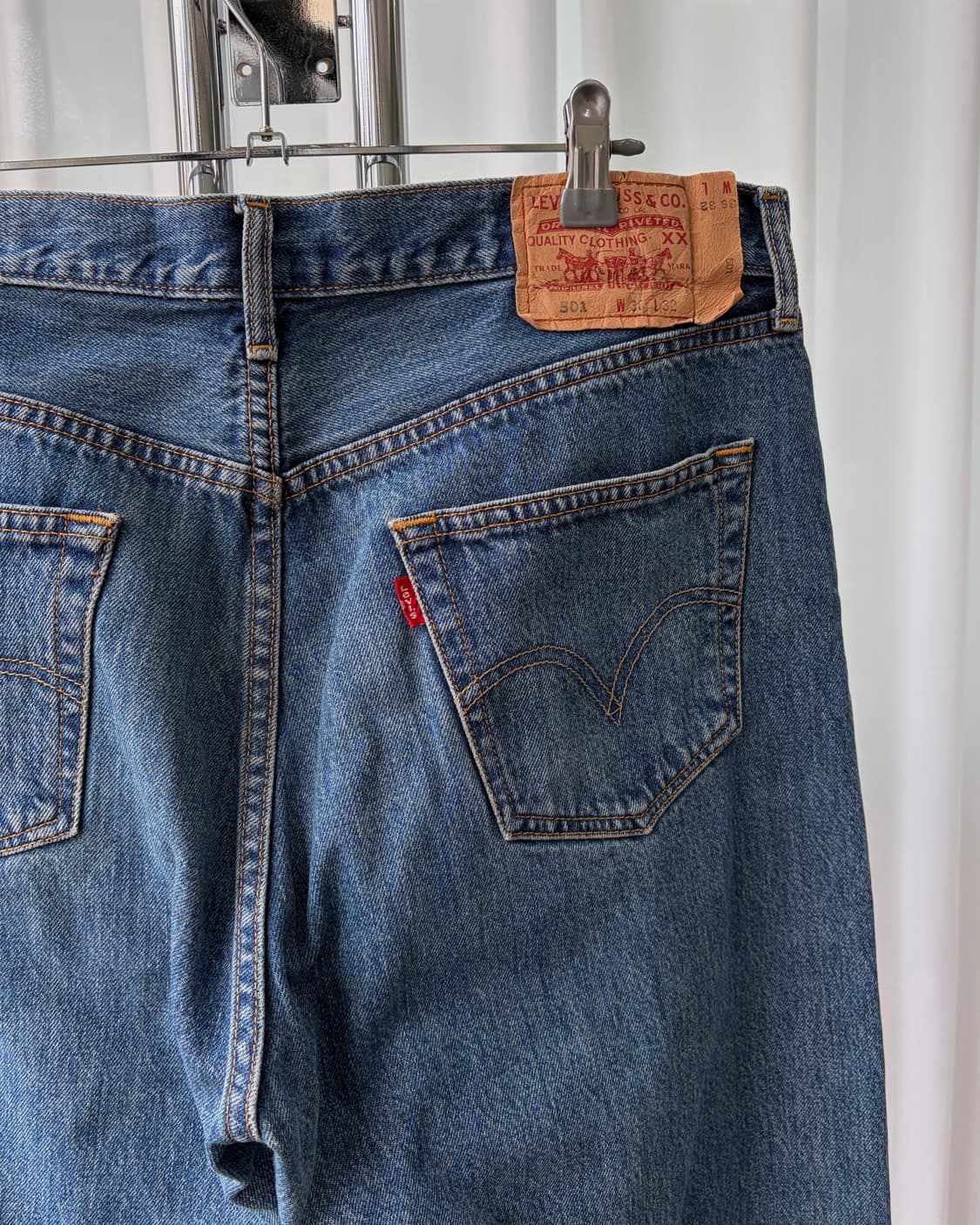 [35인치]리바이스 00s 클래식 501 데님 팬츠 상품이미지5