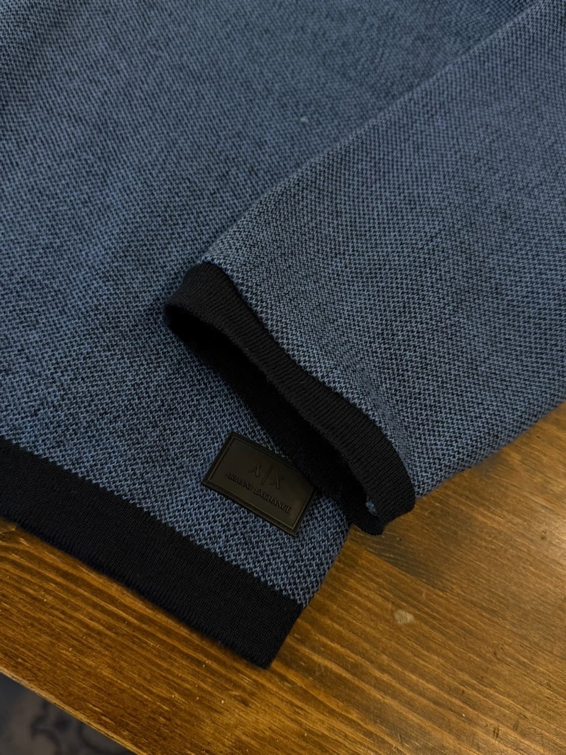 아르마니 익스체인지 헨리넥 니트 100 상품이미지9