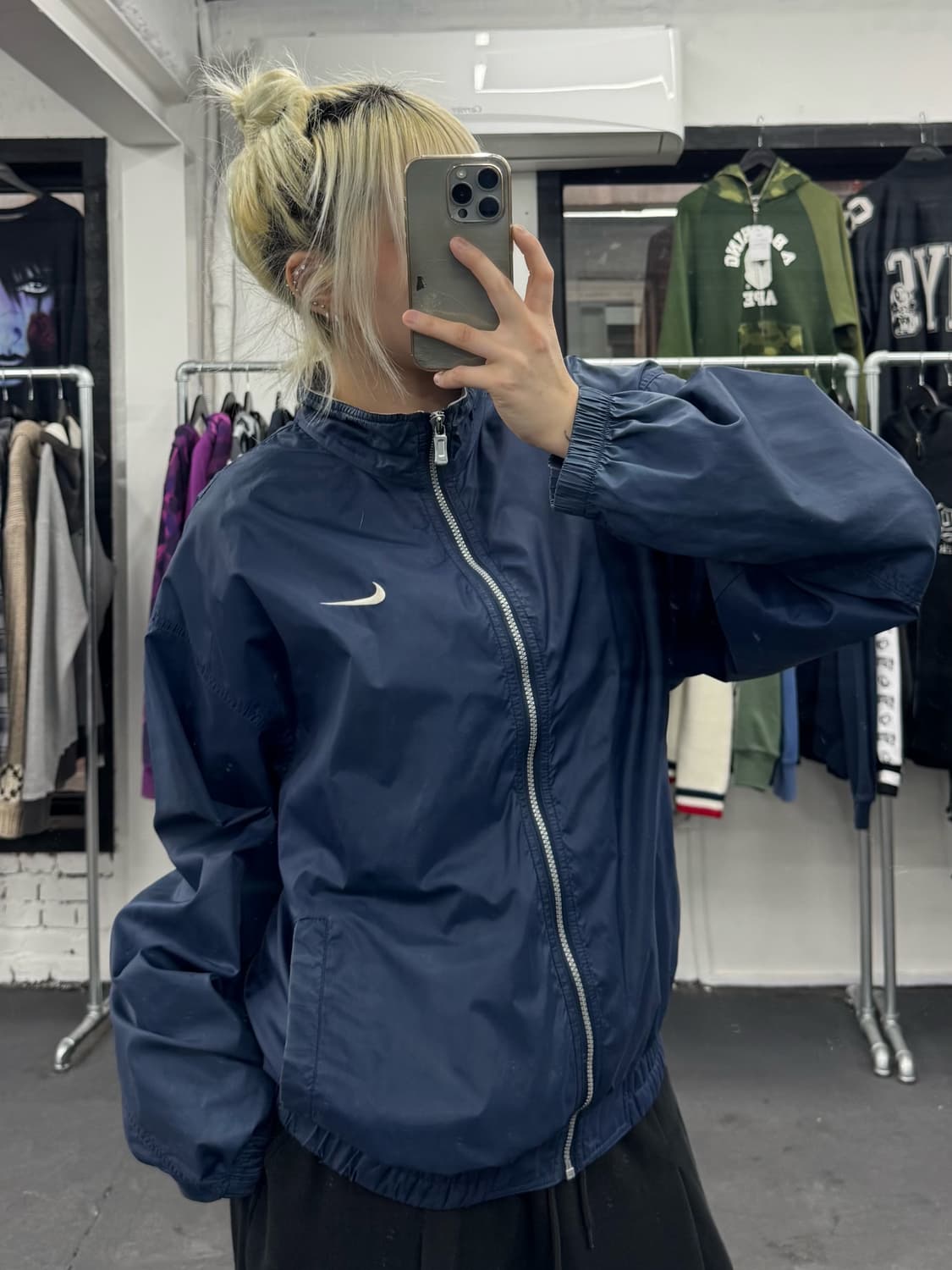 나이키 백스우시 올드스쿨 바람막이 상품이미지4