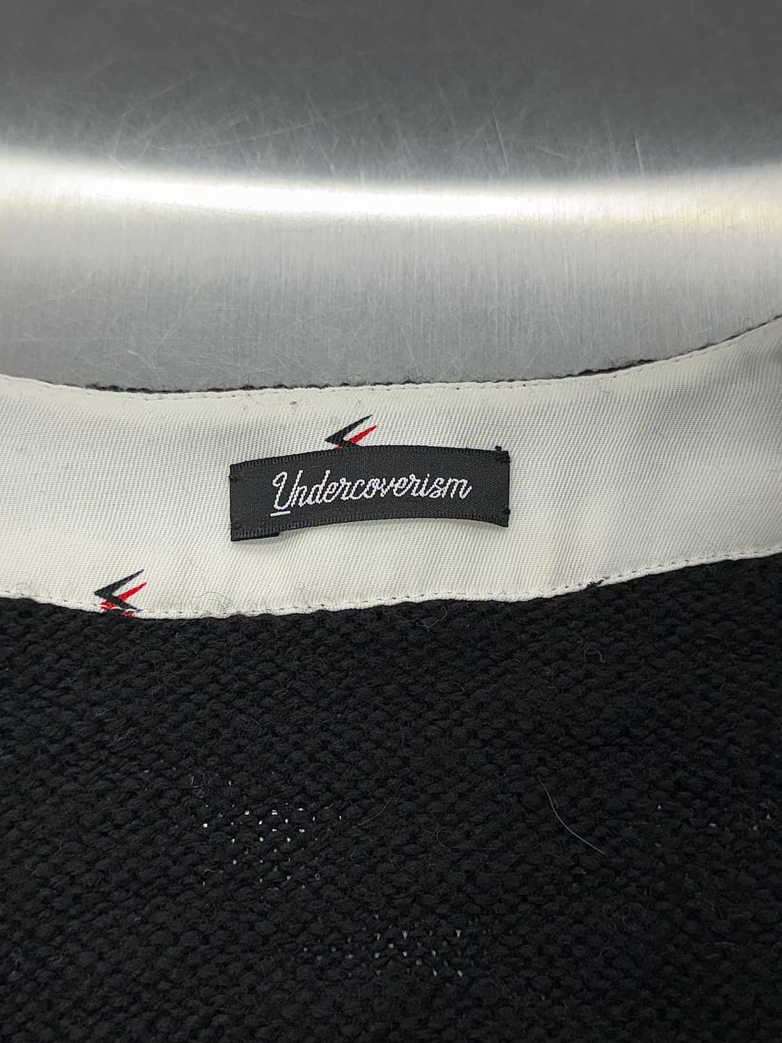 언더커버 리즘 블랙 돌 포켓 니트 가디건 상품이미지7