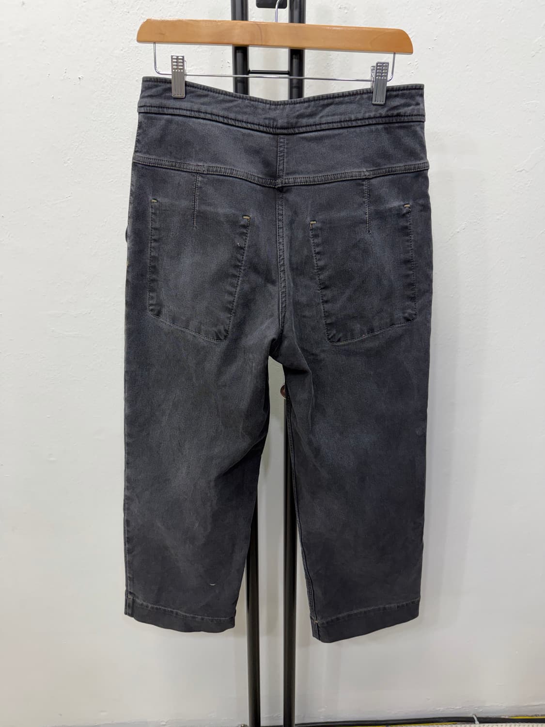 정품) 래트바이티 한섬 21ss 데님 와이드팬츠 67-98 상품이미지5