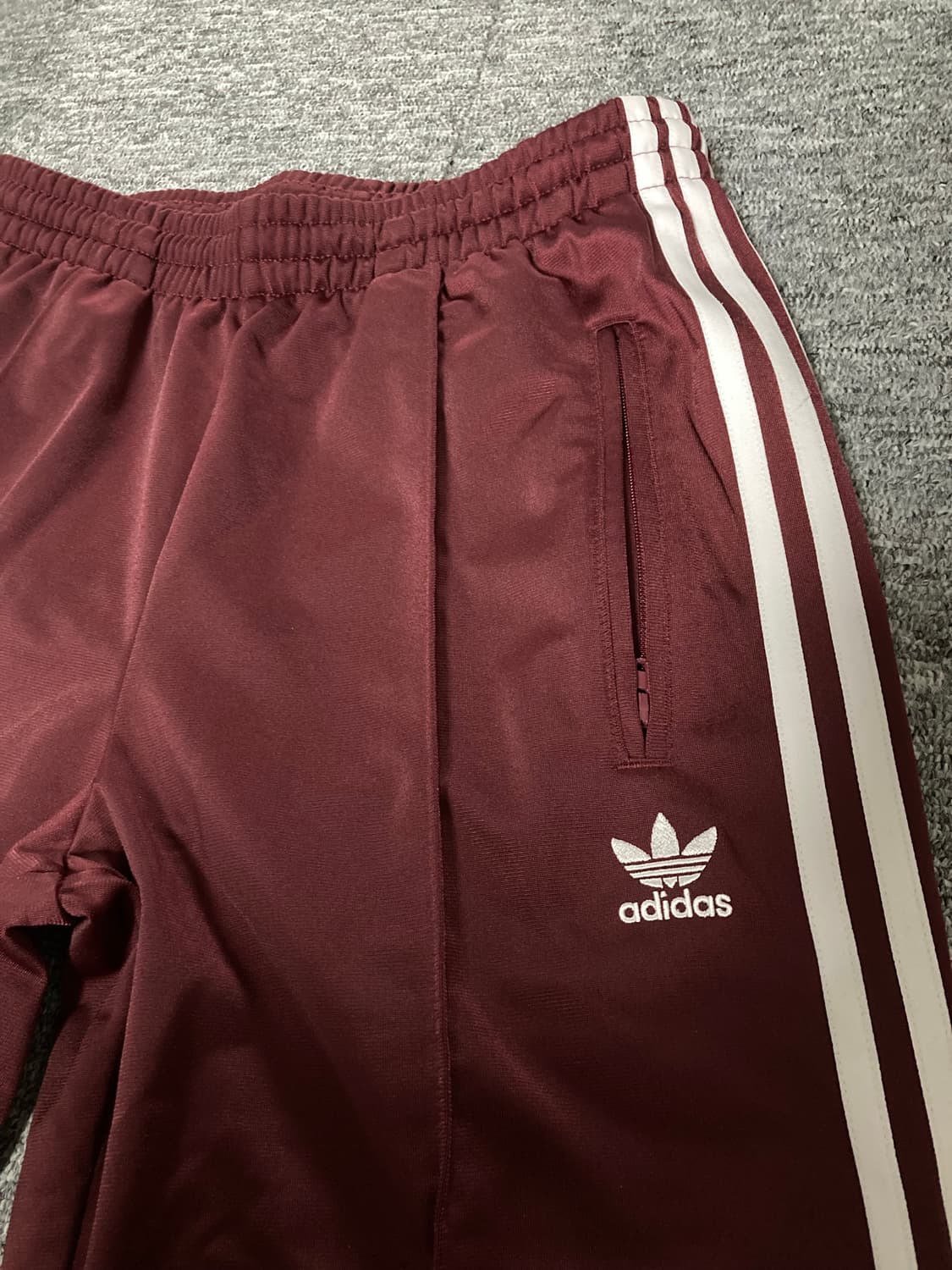 아디다스 파이어버드 트랙팬츠 버건디 M 상품이미지2
