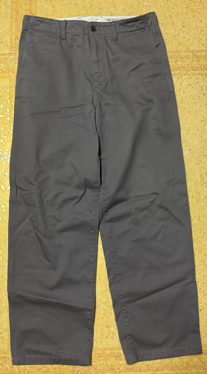 포터리 치노팬츠 3사이즈 시멘트 색상 상품이미지1