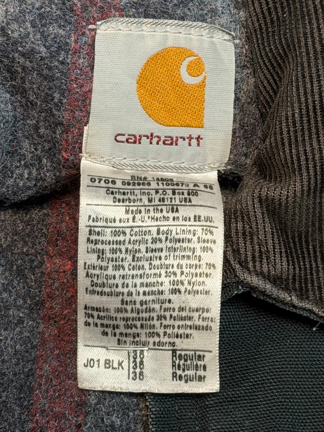 칼하트 j01 상품이미지3