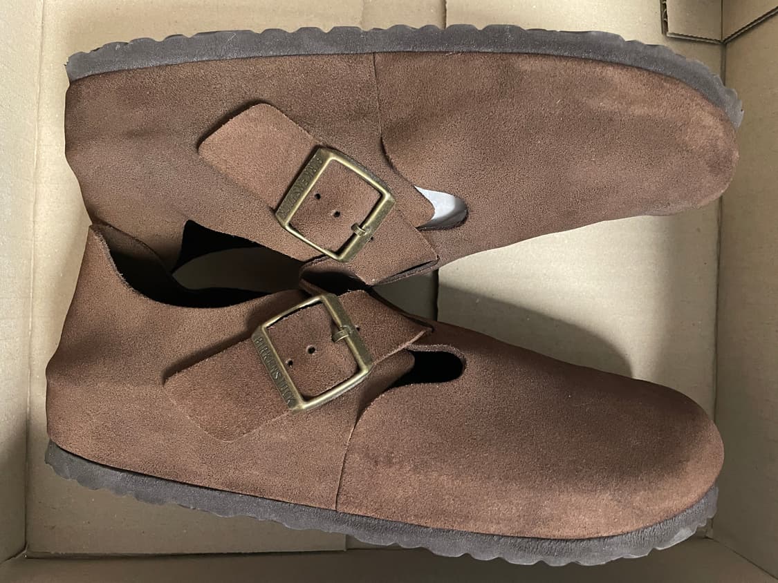 [270] 버켄스탁 런던 스웨이드 브라운 상품이미지5