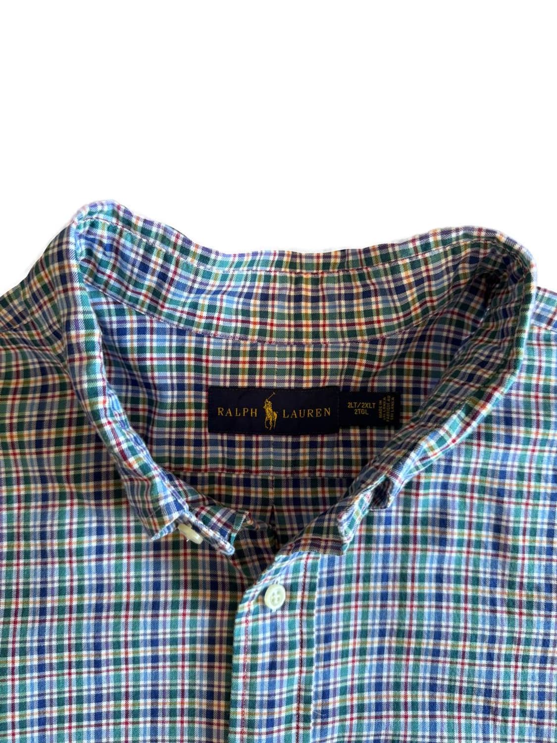 PRL button down gingham check shirts 상품이미지4