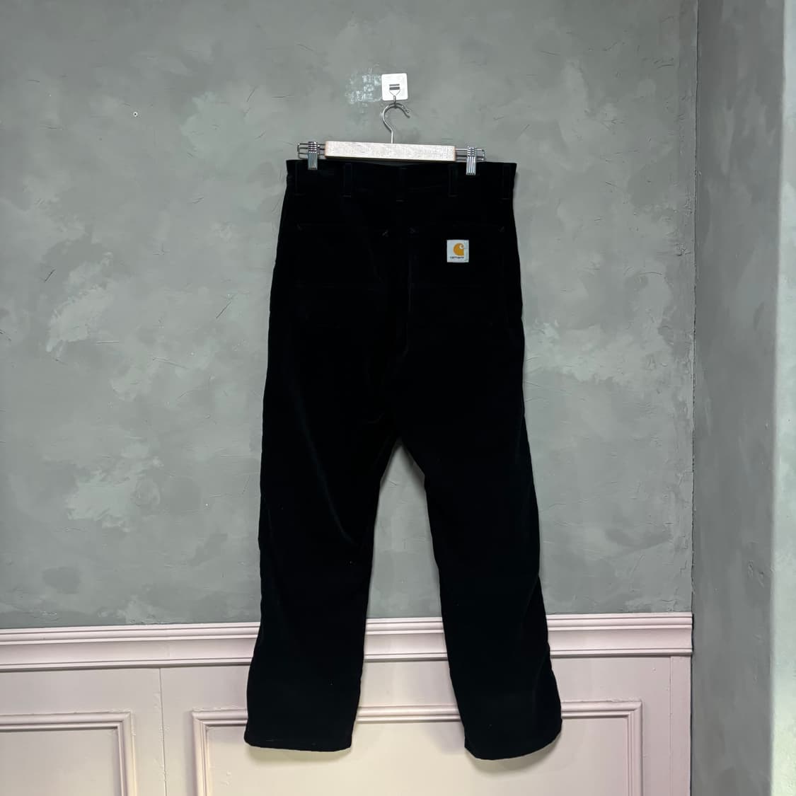 칼하트 wip 코듀로이 팬츠 블랙 상품이미지4