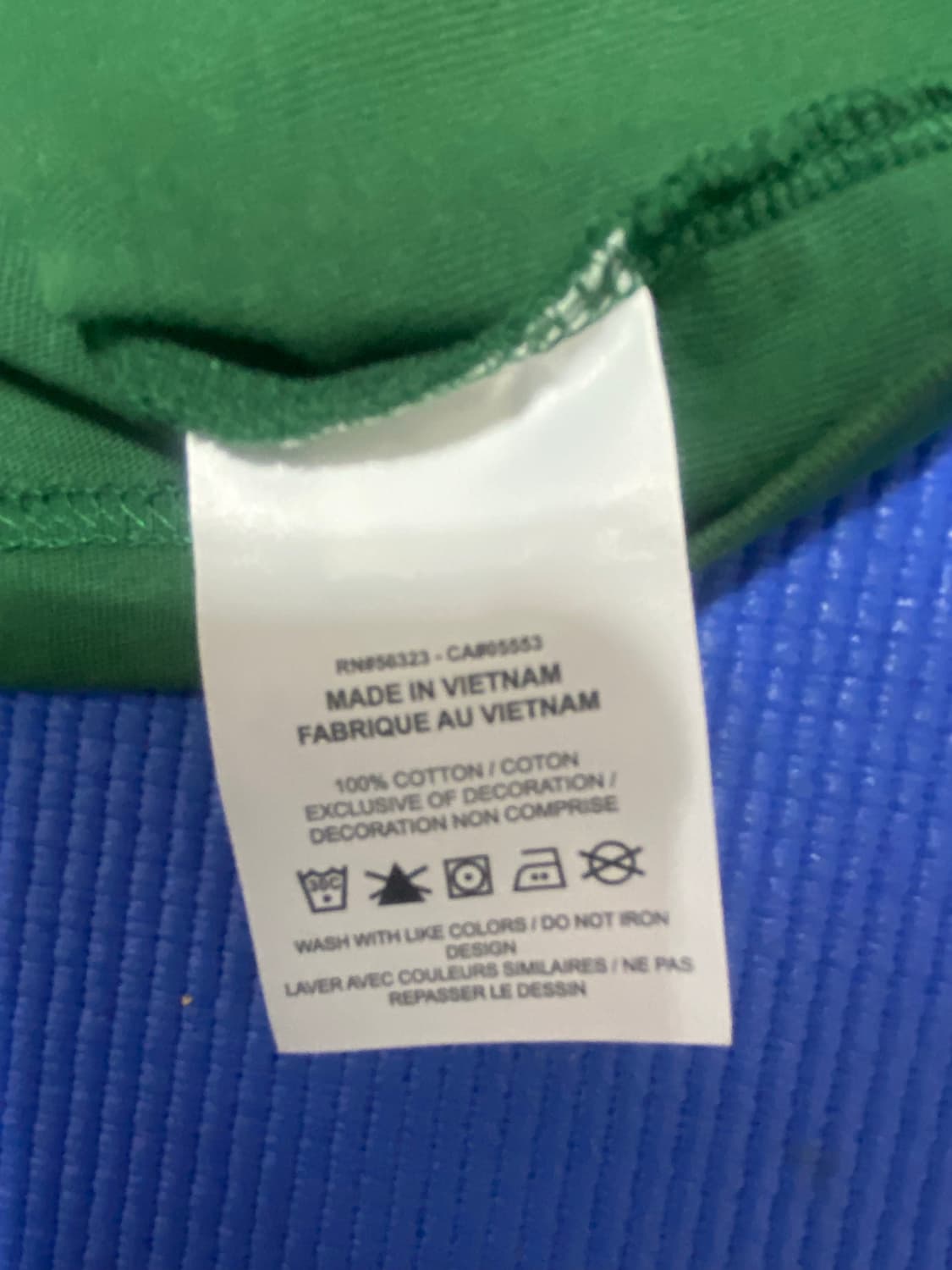 나이키 x 스투시 월드투어 티셔츠 그린 (xl) 상품이미지3