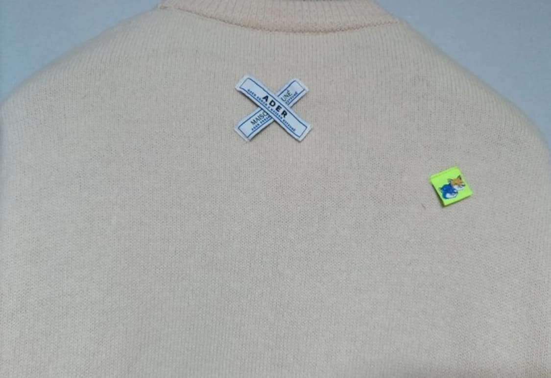 정품 아더에러 x 메종키츠네 콜라보 니트 상품이미지3