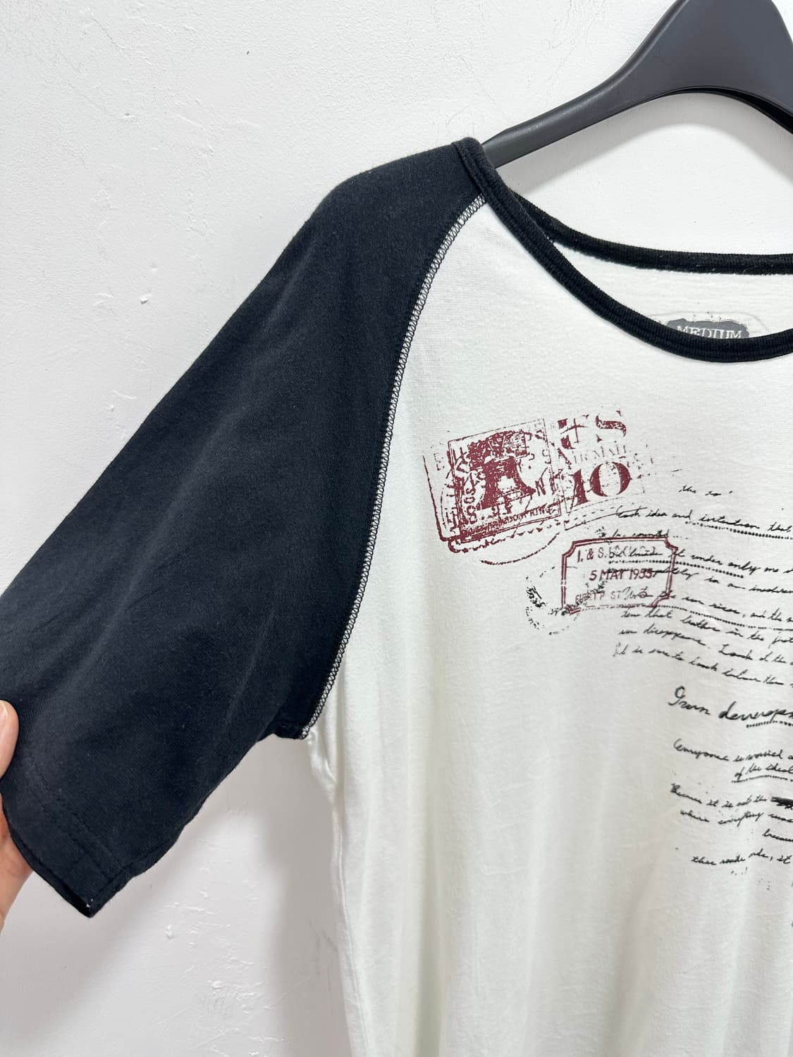 Vintage y2k lettering tee 상품이미지3
