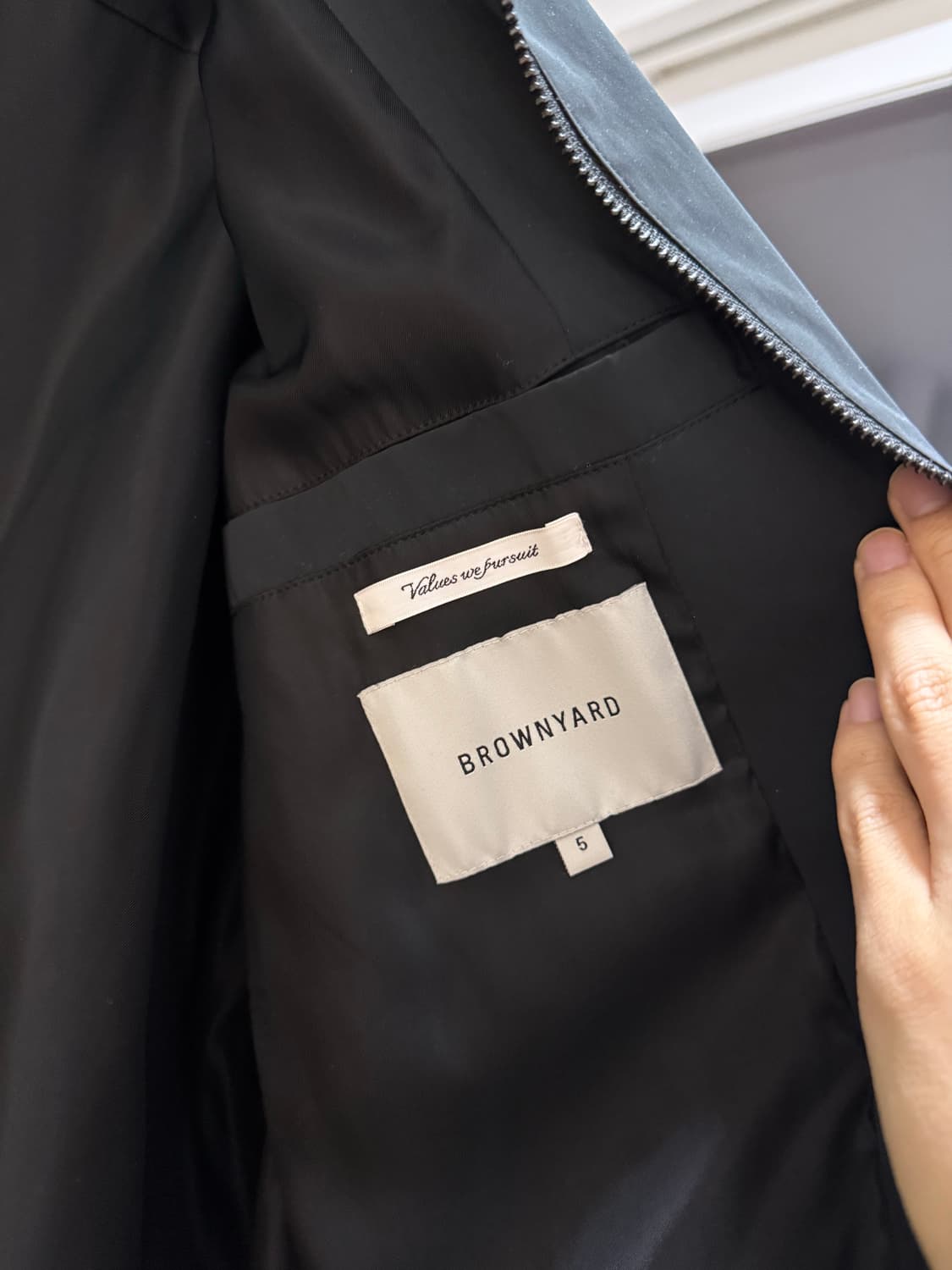 [5]브라운야드 드리즐러 자켓 블랙 상품이미지4