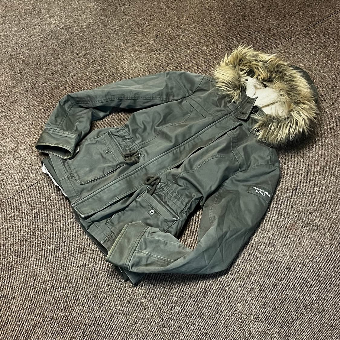 아베크롬비 울프죠 퍼 야상자켓[내피탈부착가능] 44-55 상품이미지5