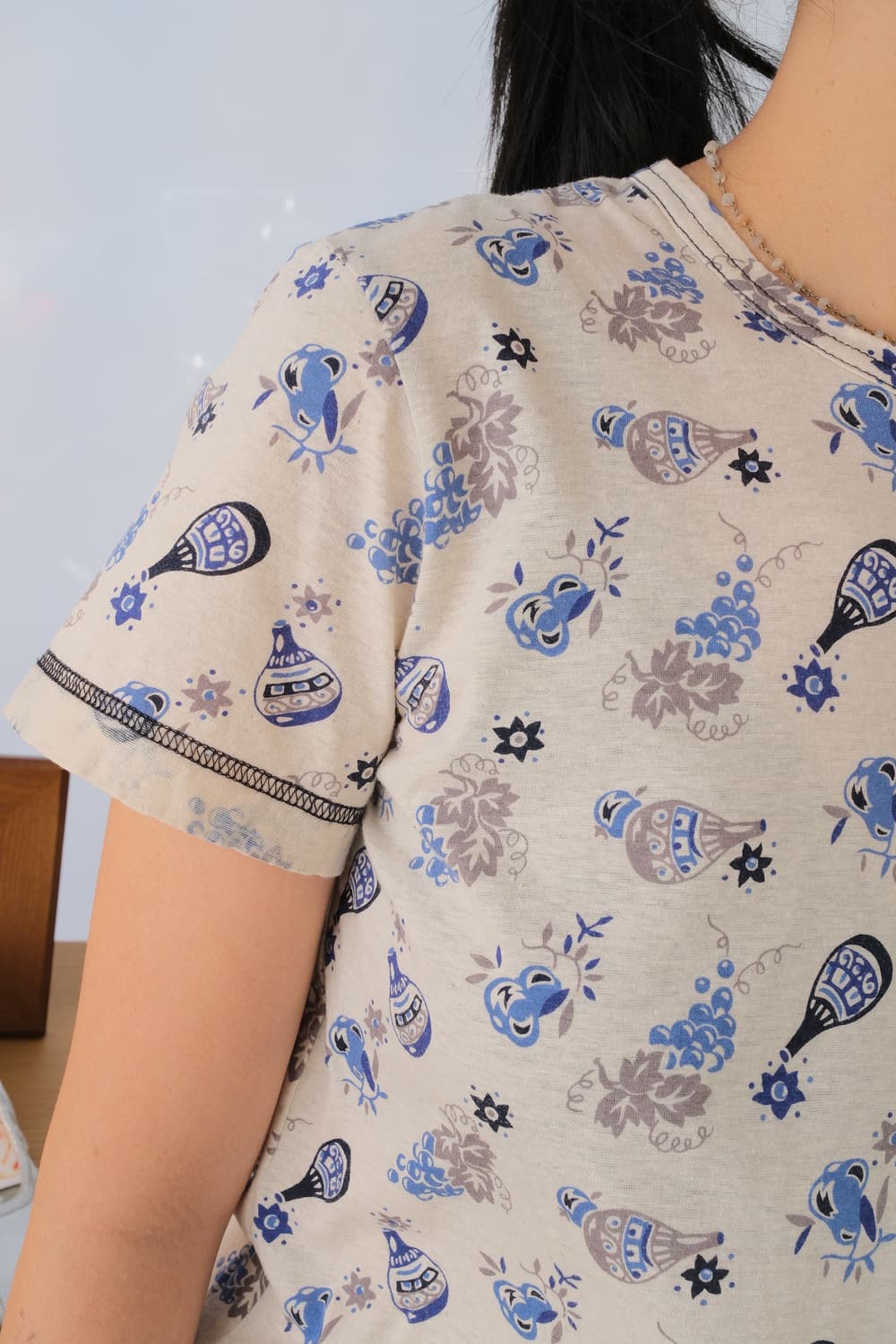 Vase linen t-shirt  상품이미지3
