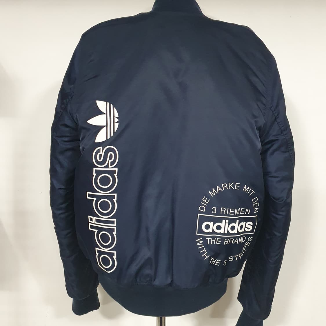 아디다스 오리지널 항공점퍼 야구점퍼 봄버 파이어버드 MA1 네이비 90 상품이미지5