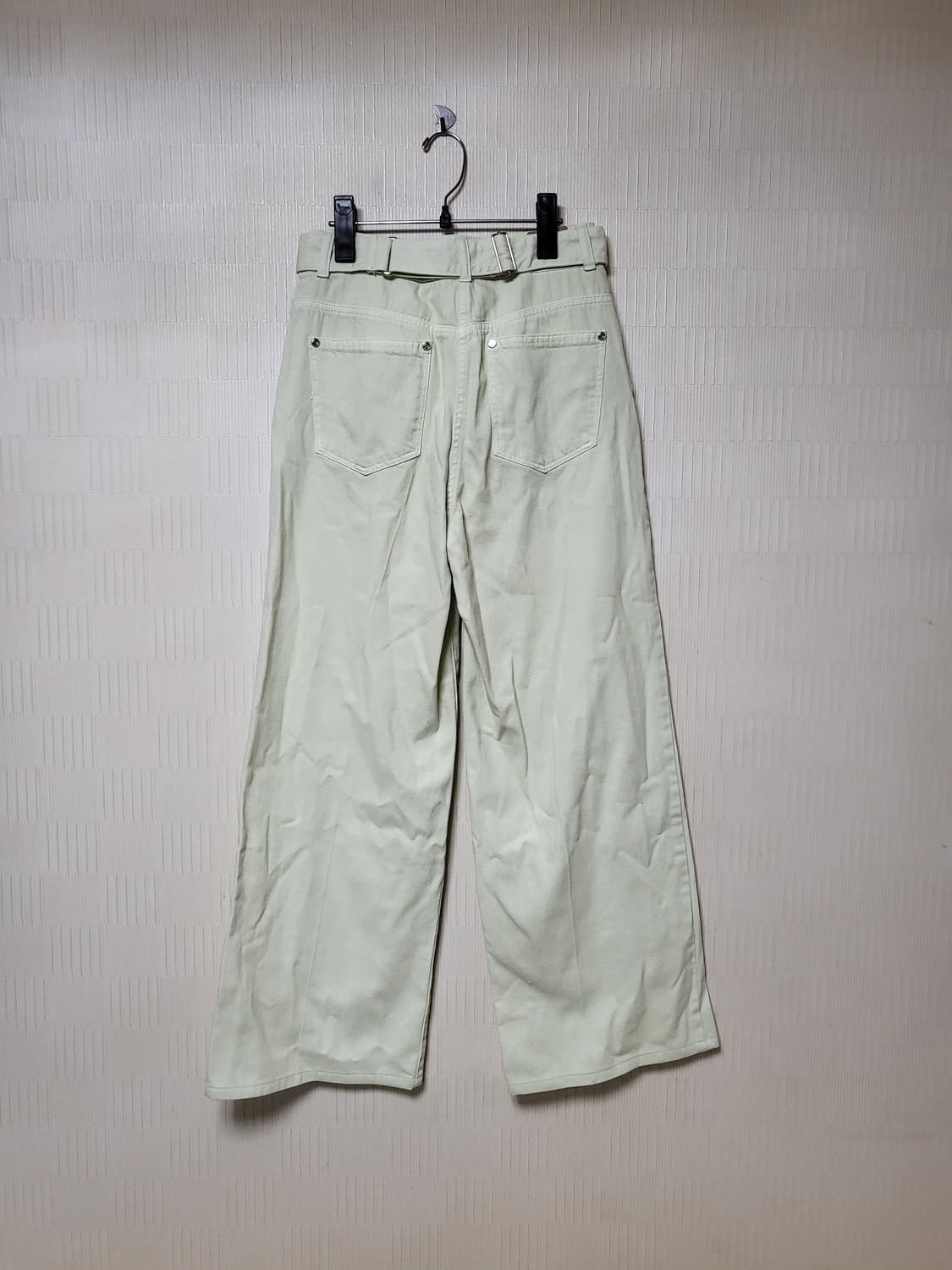 MICHAA 미샤 여성 바지 라임색 상품이미지2