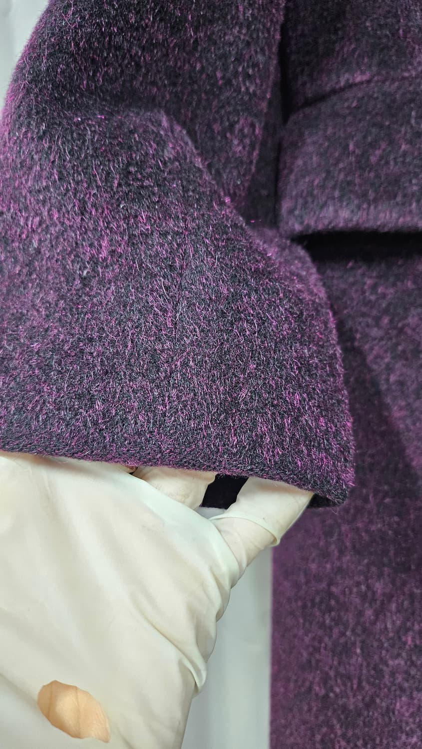 버버리 퍼플롱코트 상품이미지5