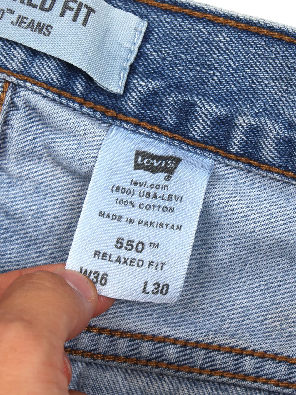 00s LEVI'S 550 Denim Pants (36) (#039) 상품이미지9