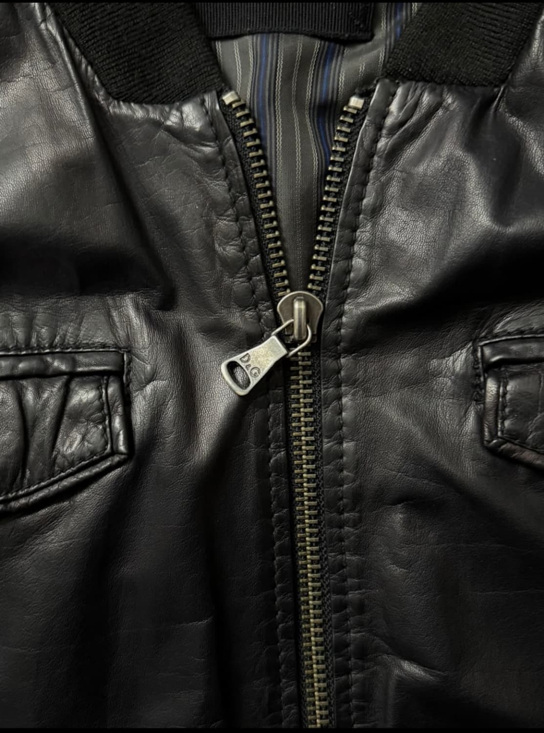 D&G 돌체앤가바나 램스킨 자켓 상품이미지6