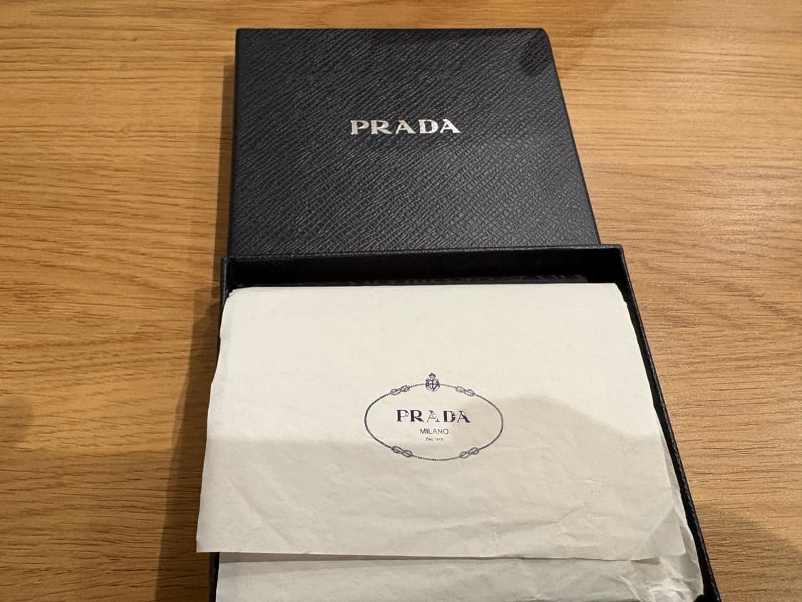 프라다 사피아노 발틱블루 카드지갑 상품이미지1