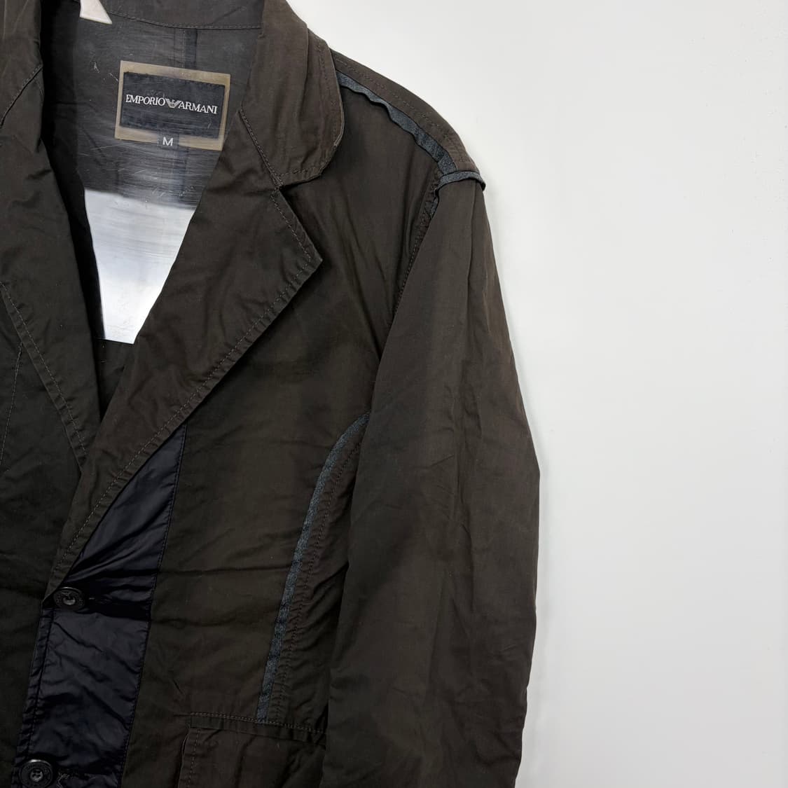 엠포리오 아르마니 믹스 패턴 블레이저 자켓 상품이미지4