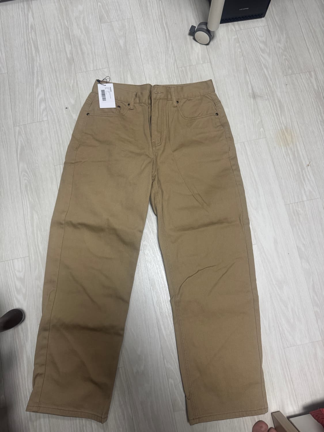 [M] 위캔더스 베이지 데님 바지 상품이미지3