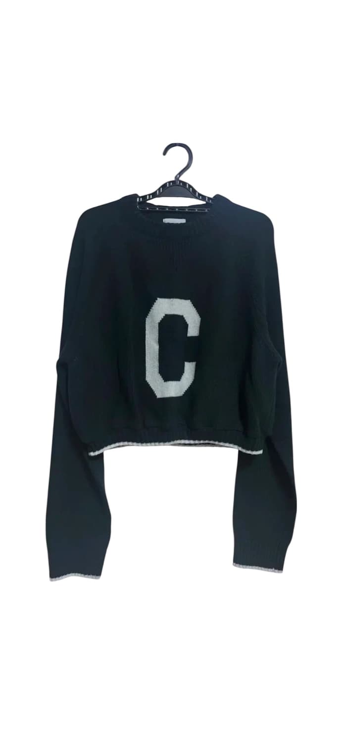 커버낫 크롭 니트 상품이미지1