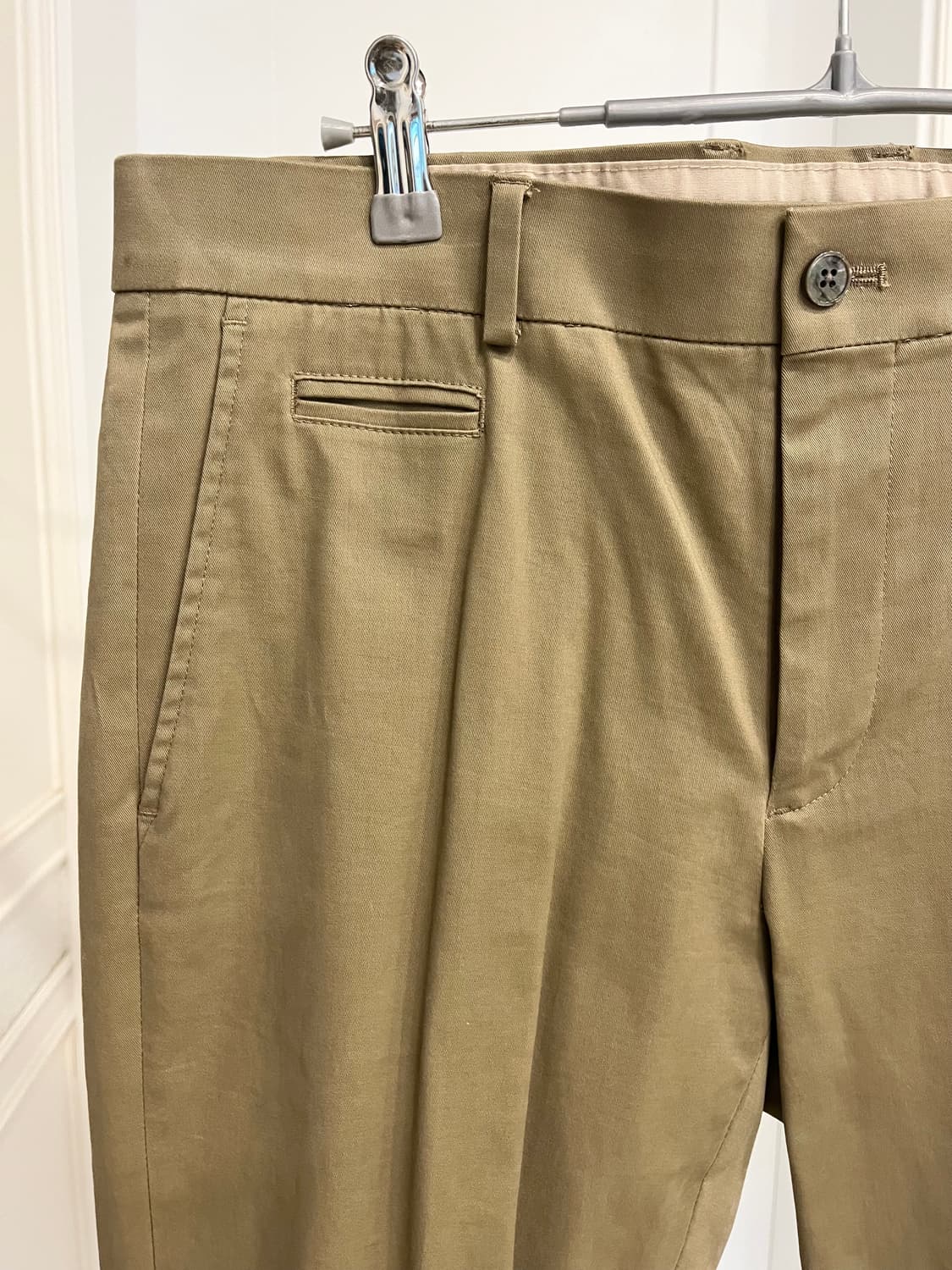 트래드클럽 베이지 코튼 팬츠 상품이미지2