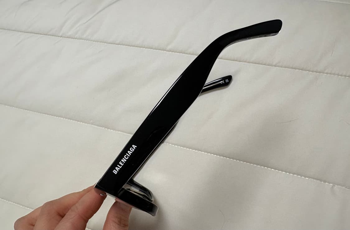 발렌시아가 스퀘어 안경 BB0344O 판매 상품이미지6