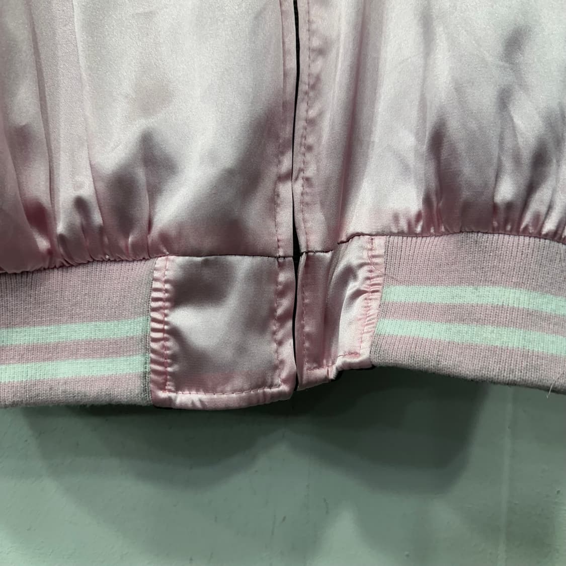 일본 빈티지 리버시블 벨벳 스카쟌 상품이미지7