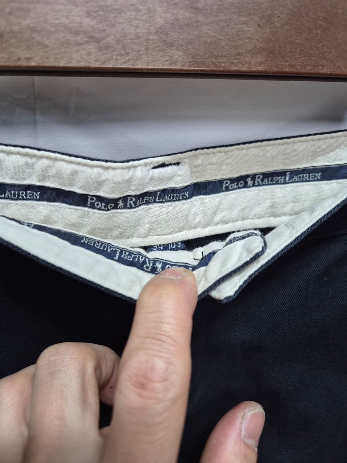 폴로 치노 하프팬츠 블랙 상품이미지2