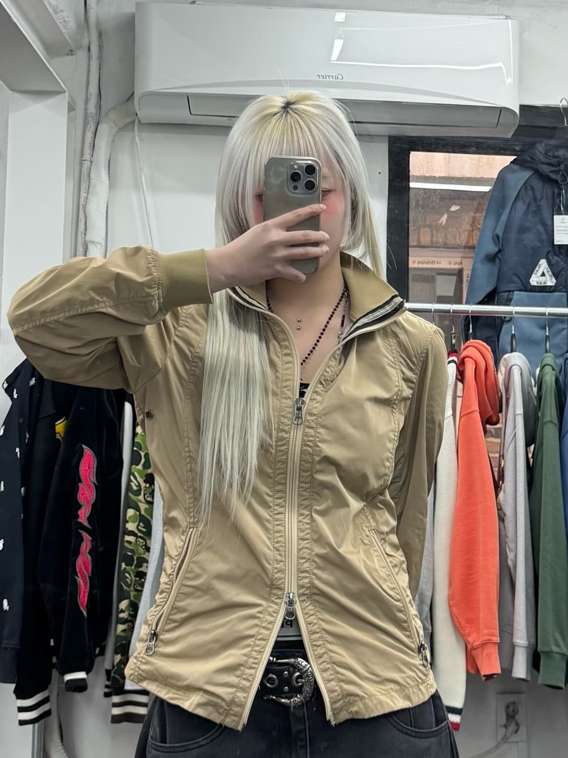 아르마니 진스 투웨이 나일론 자켓 상품이미지2