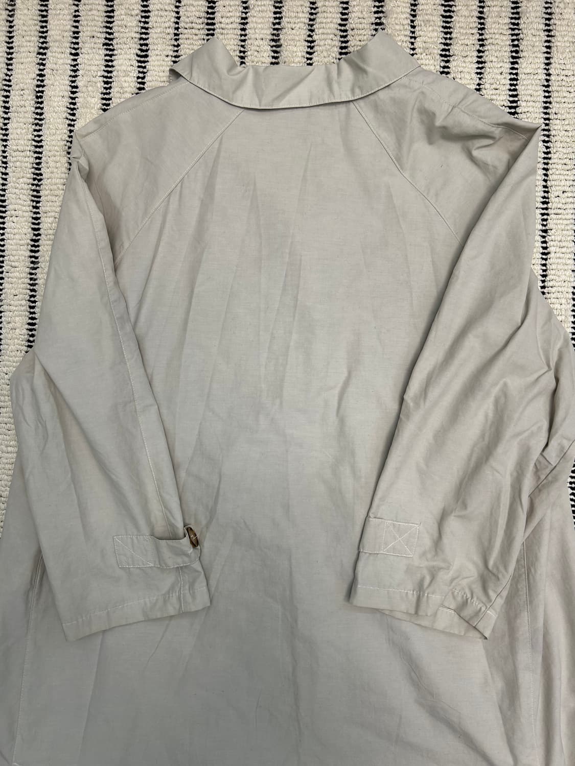 Vittorio Basevi 코튼 트렌치 코트 (made in italy 상품이미지4