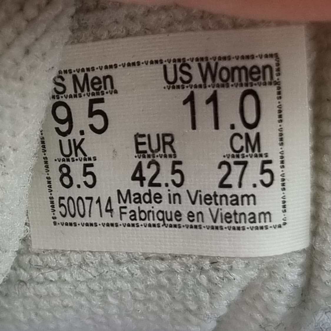 반스 스타일36 데콘 남성스니커즈275 상품이미지6