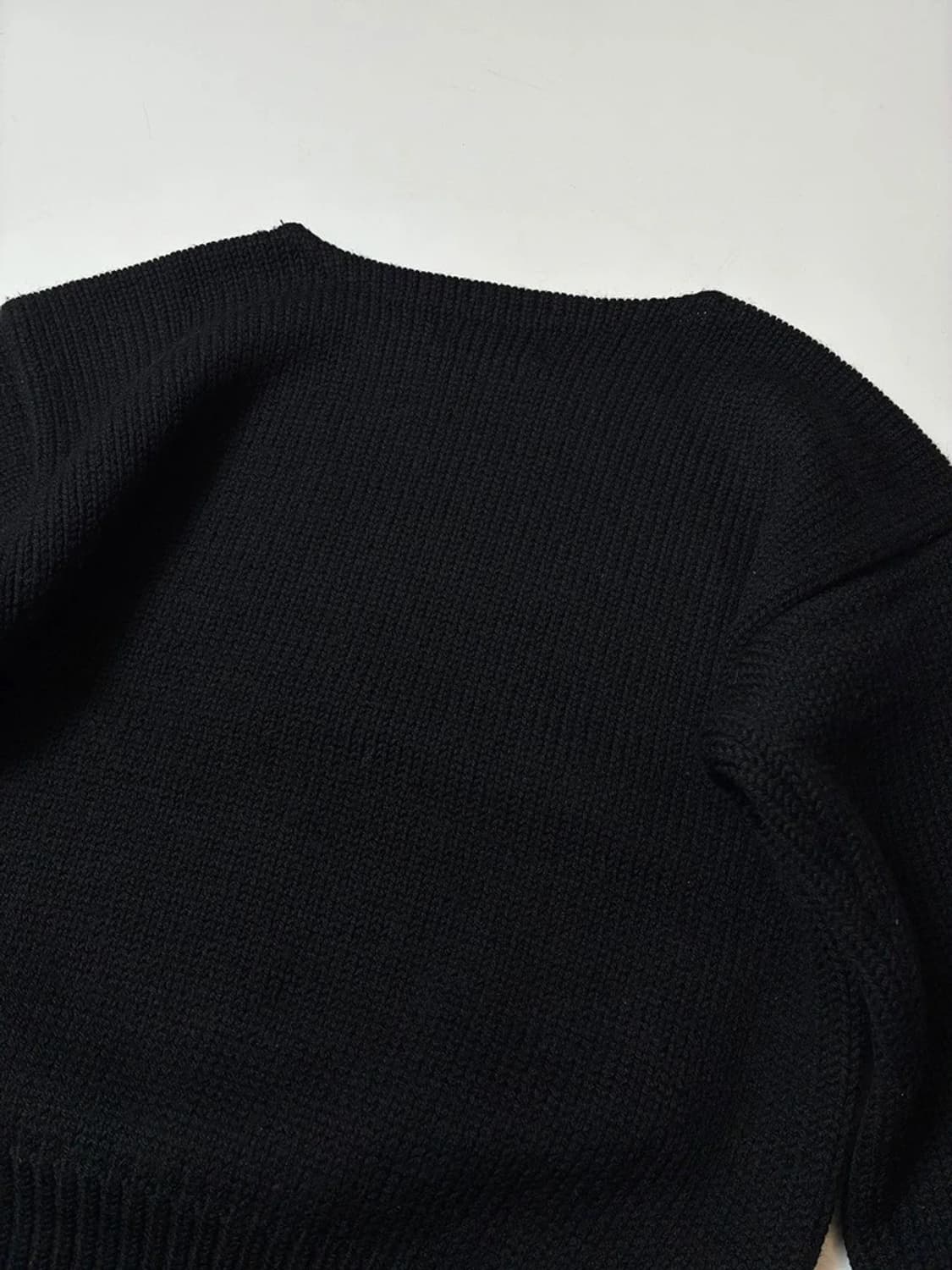 폴로 랄프로렌 80's 헤비 울 엠브로이드 보트넥 니트 PN8950 상품이미지5