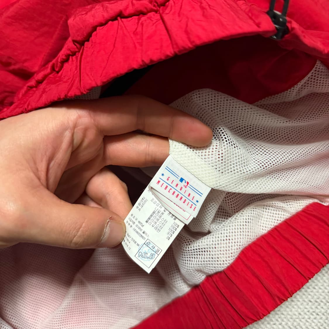 MLB 보스턴 레드삭스 나일론 베이스볼 자켓 상품이미지3