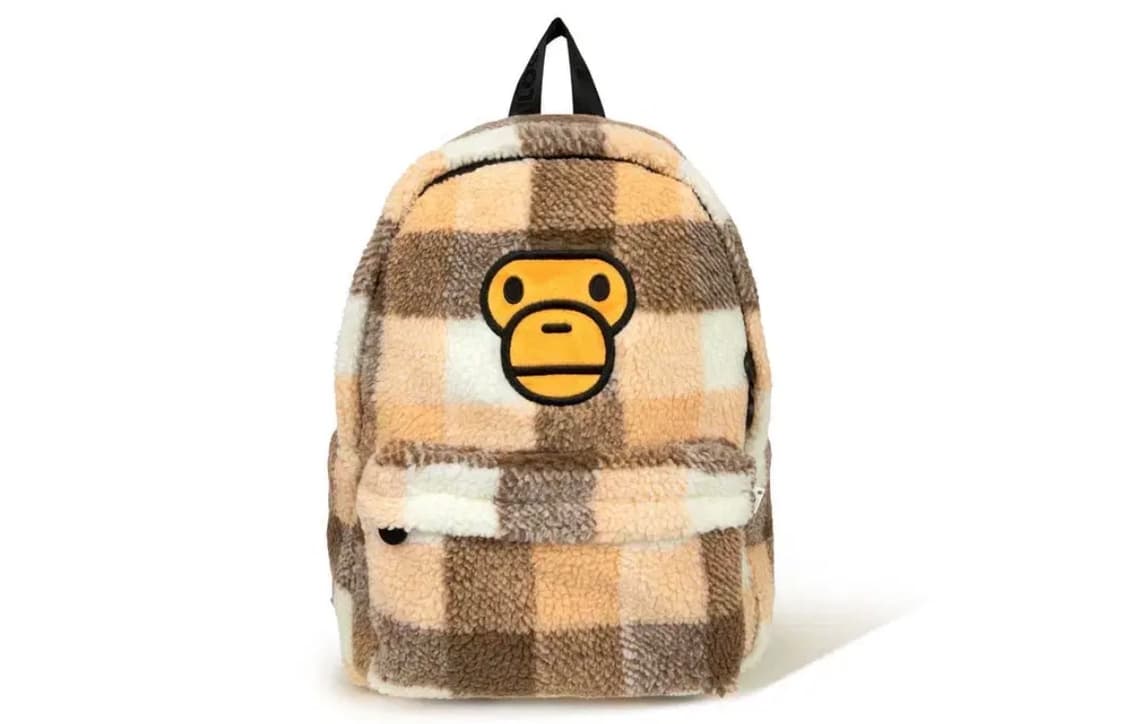 (현물) 베이프 베이비 마일로 미디엄 백팩 체크 백팩 상품이미지2