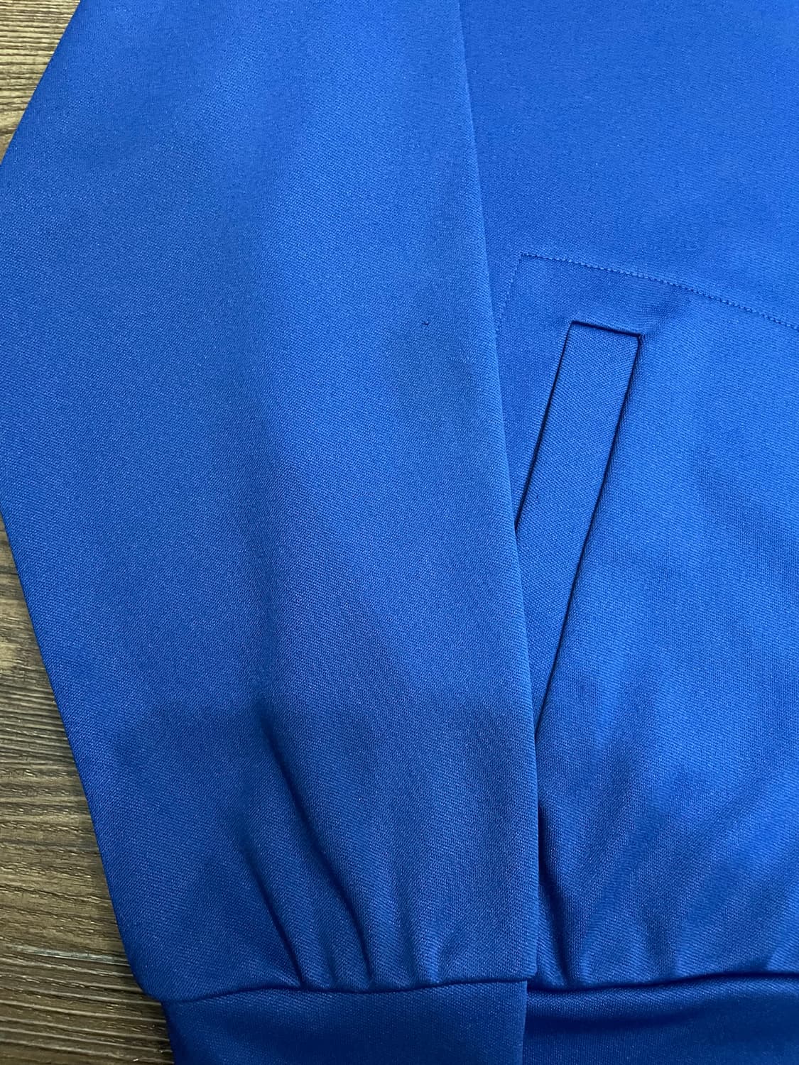 꼼데가르송 레드와펜 블루 후드집업 상품이미지5