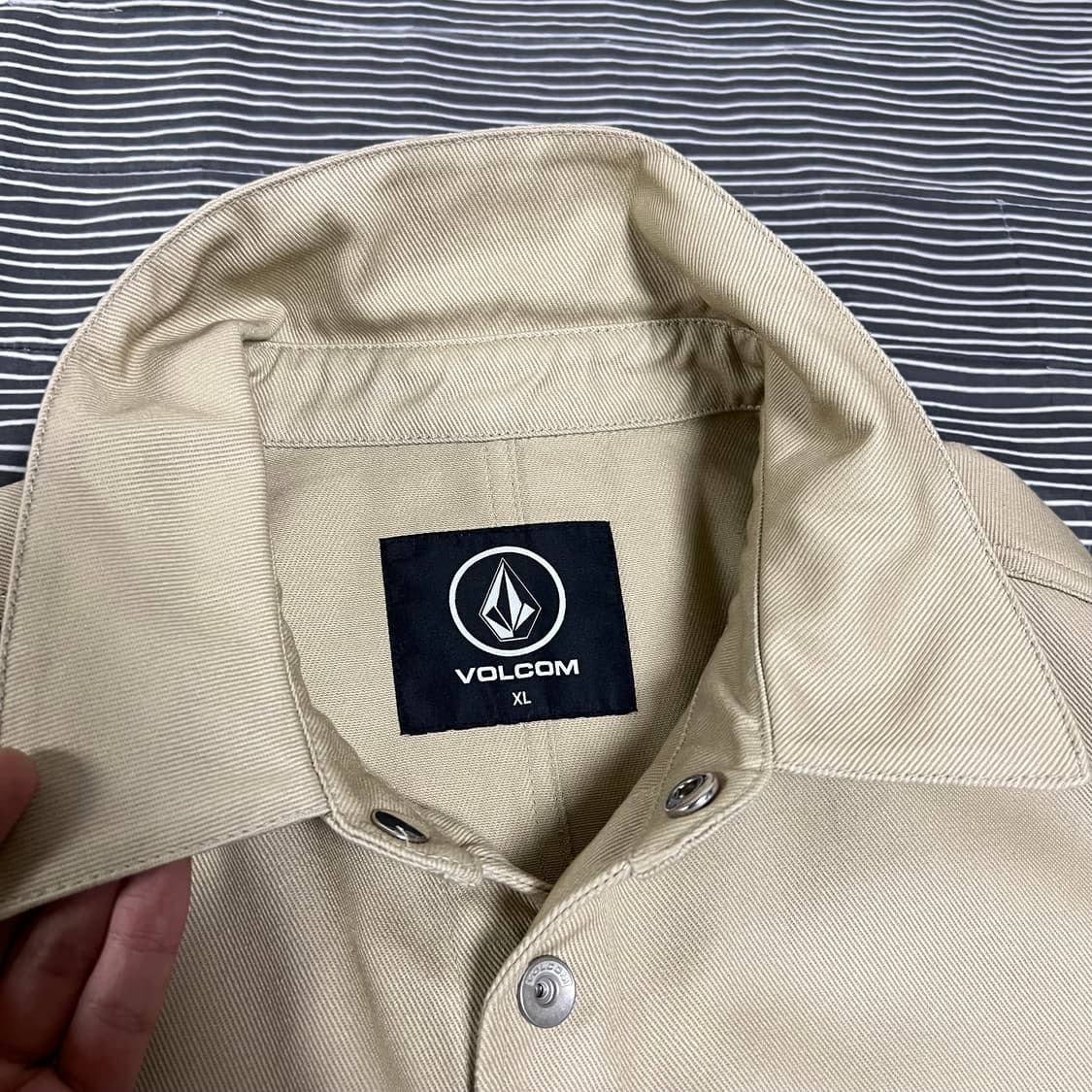 볼컴(VOLCOM) 워크자켓 베이지 XL 상품이미지7