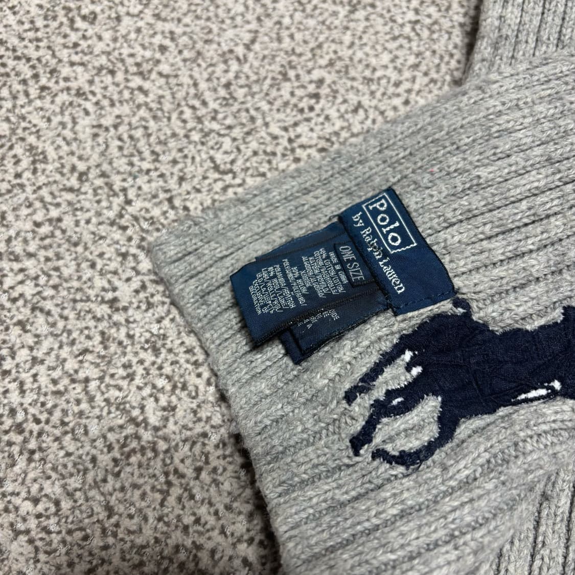 [택포,울10] 폴로 랄프로렌 이태리 머플러 목도리 [A] 상품이미지3