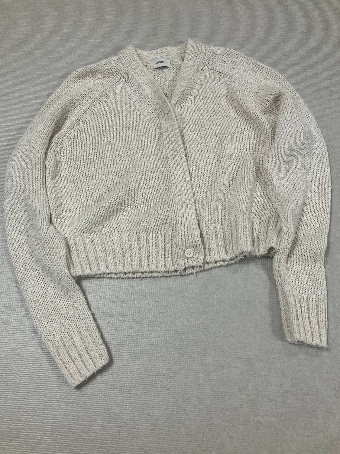 베르센트 s/s Bamboo wrap cardigan (natural) 상품이미지2