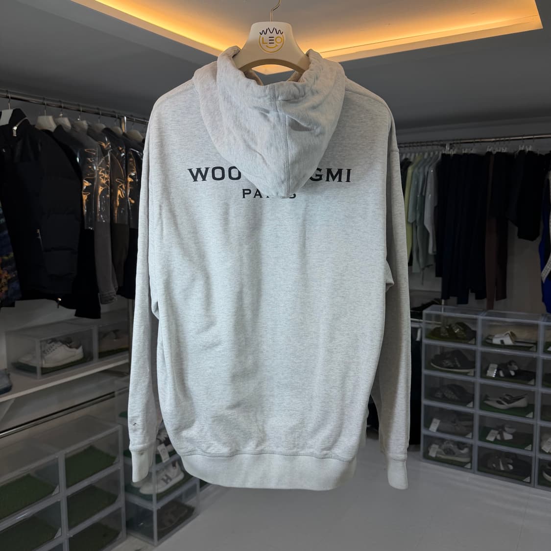 [리오브전포점] 우영미 백로고 후드 상품이미지1