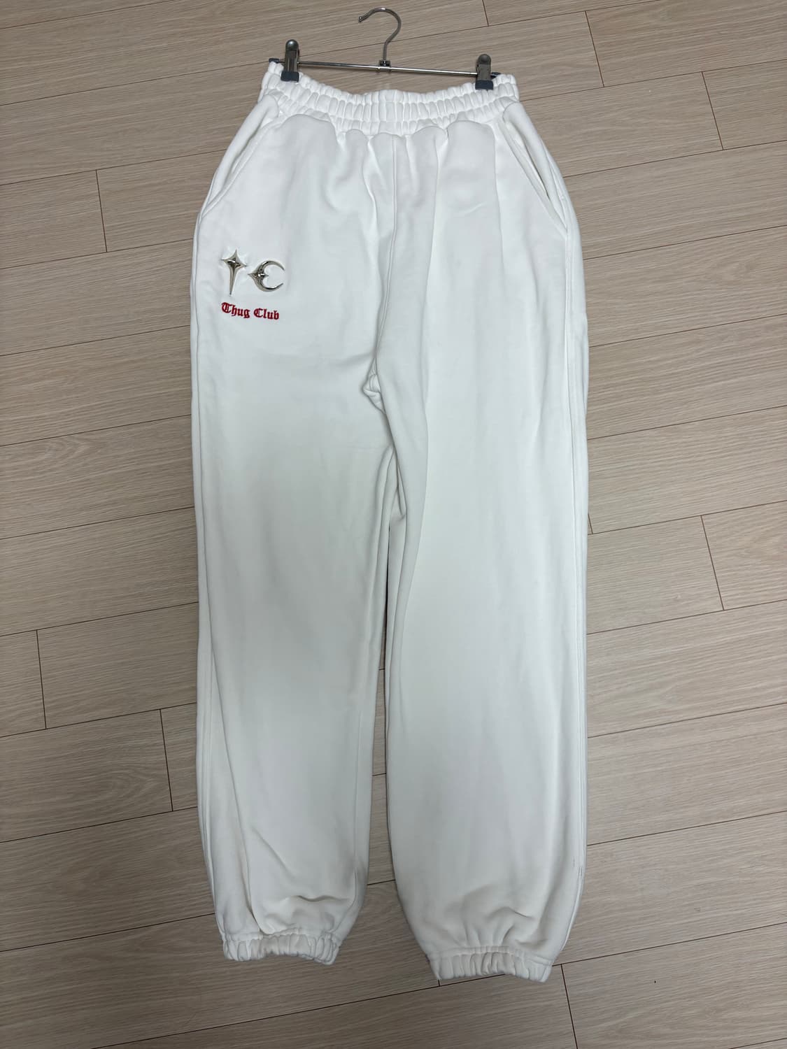떠그클럽 조거 팬츠 화이트 1사이즈 상품이미지1