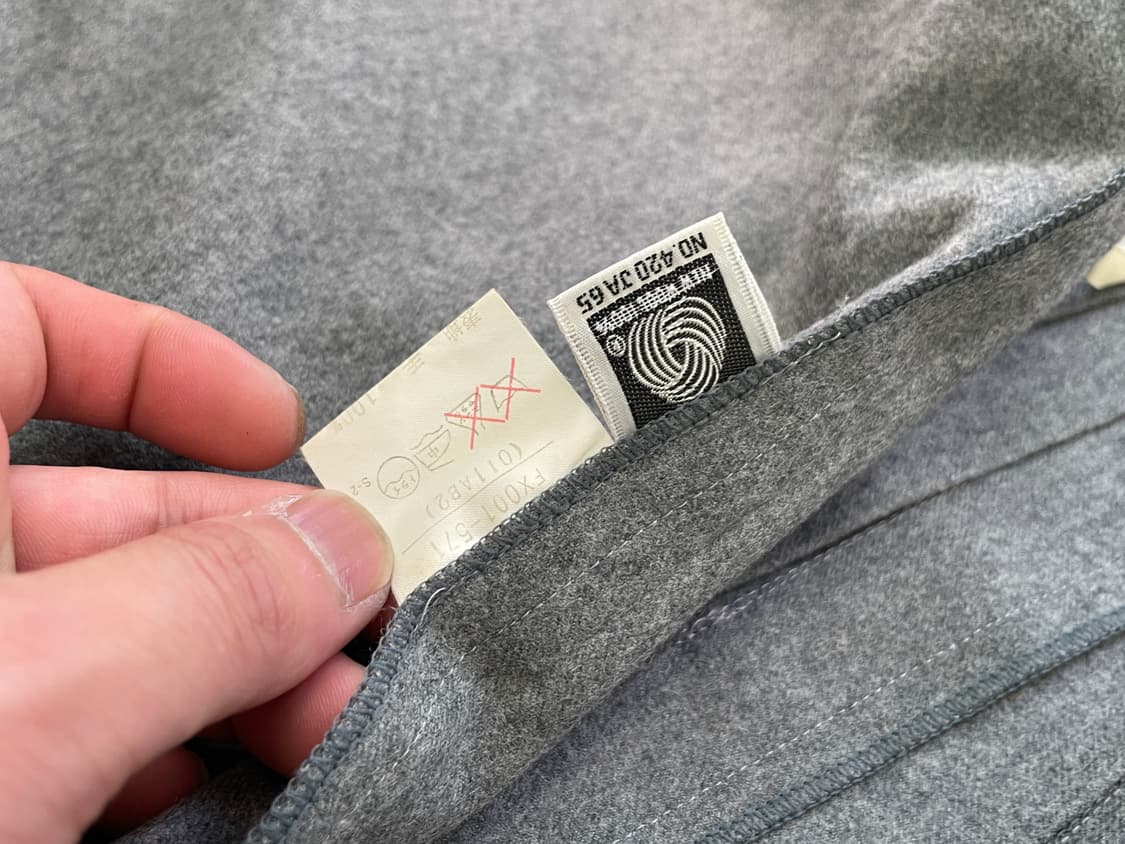 Burberry 버버리 밸티드 그레이 랩 스커트  상품이미지6