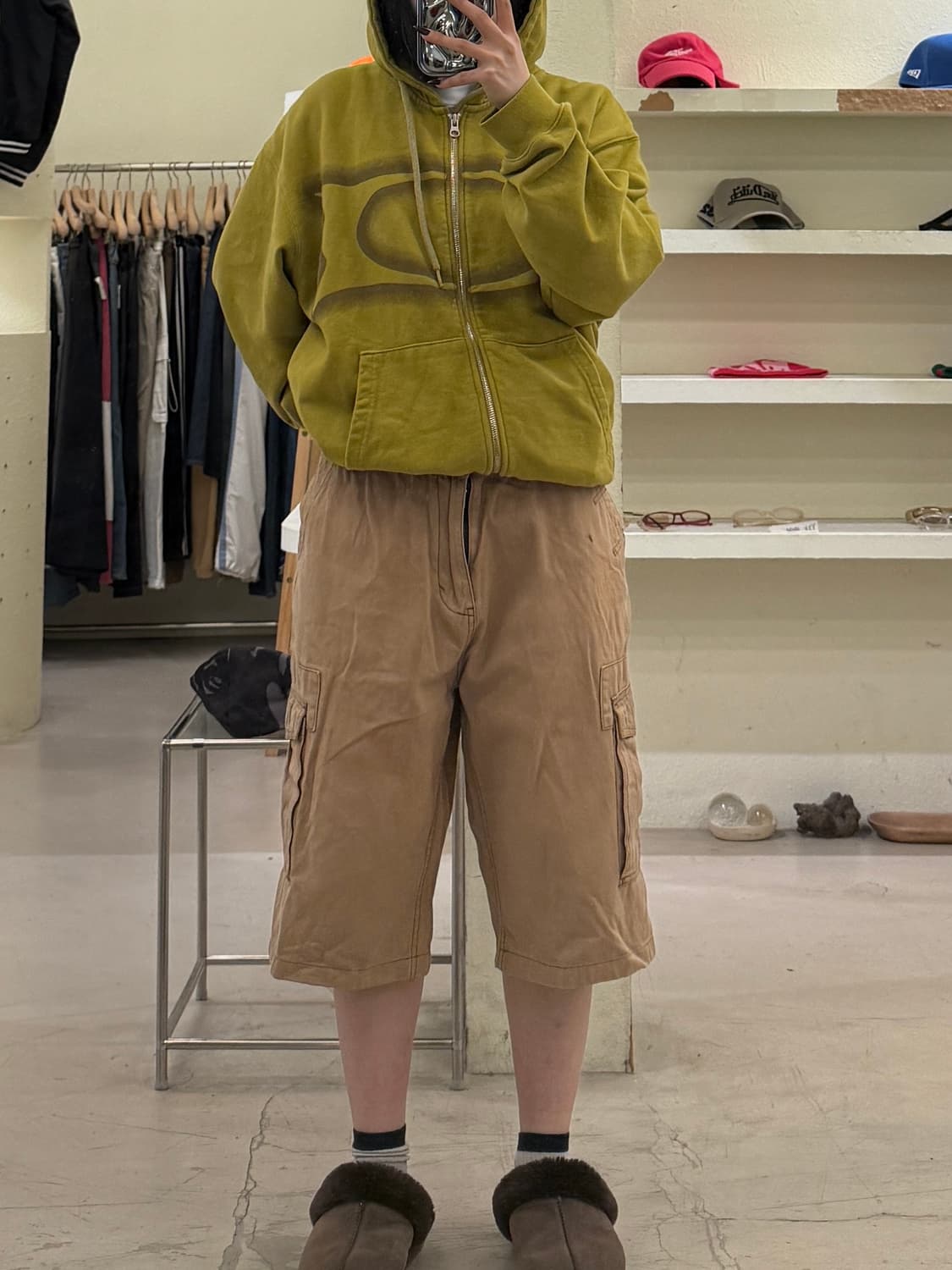 리바이스 베이지 카고 반바지 U1591 상품이미지1