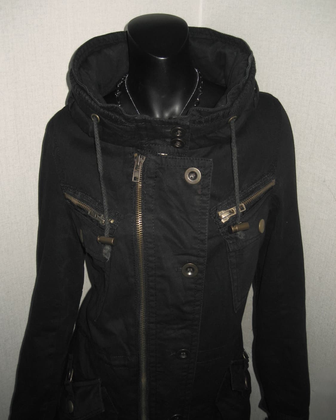 INGNI 잉그니 하이넥 투지퍼 집업 오네갸루 펑크 상품이미지7