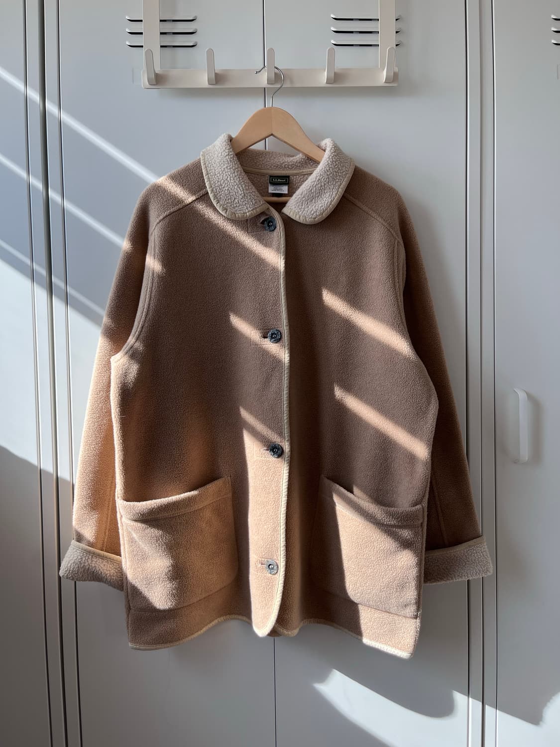 L.L.Bean 엘엘빈 후리스 배색 코트 상품이미지2