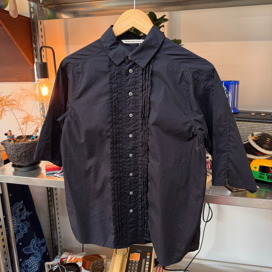 GRANDMA MAMA DAUTHER 셔링 드레시 셔츠 상품이미지2